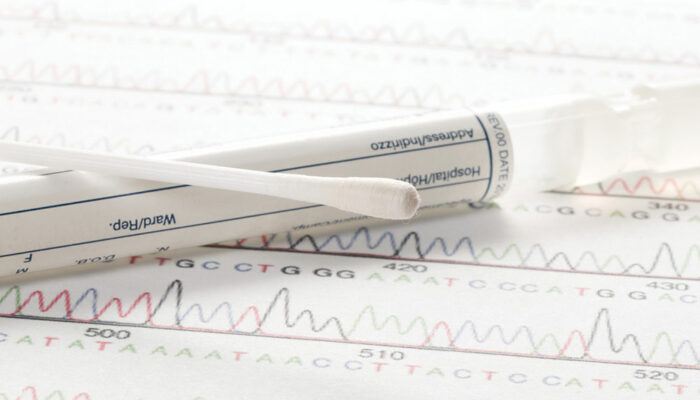 Where are large cotton swabs used